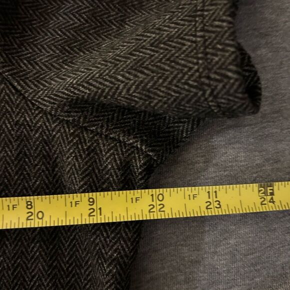 Simply Vera Fit & Flare Dress size XXL Short Sleeve Chevron Ponte Princess - Picture 6 of 7